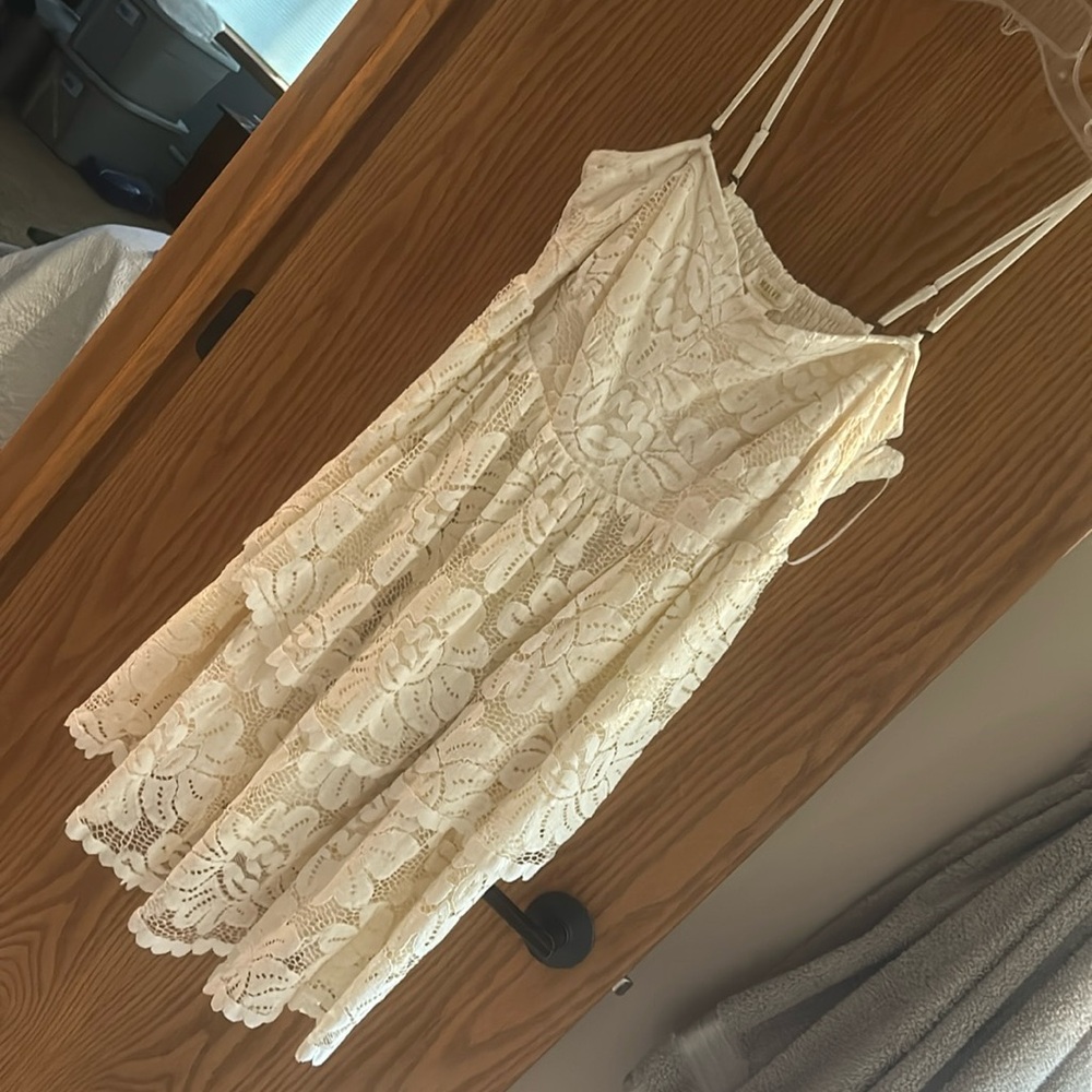 Maeve 2x ivory lace NWT sundress